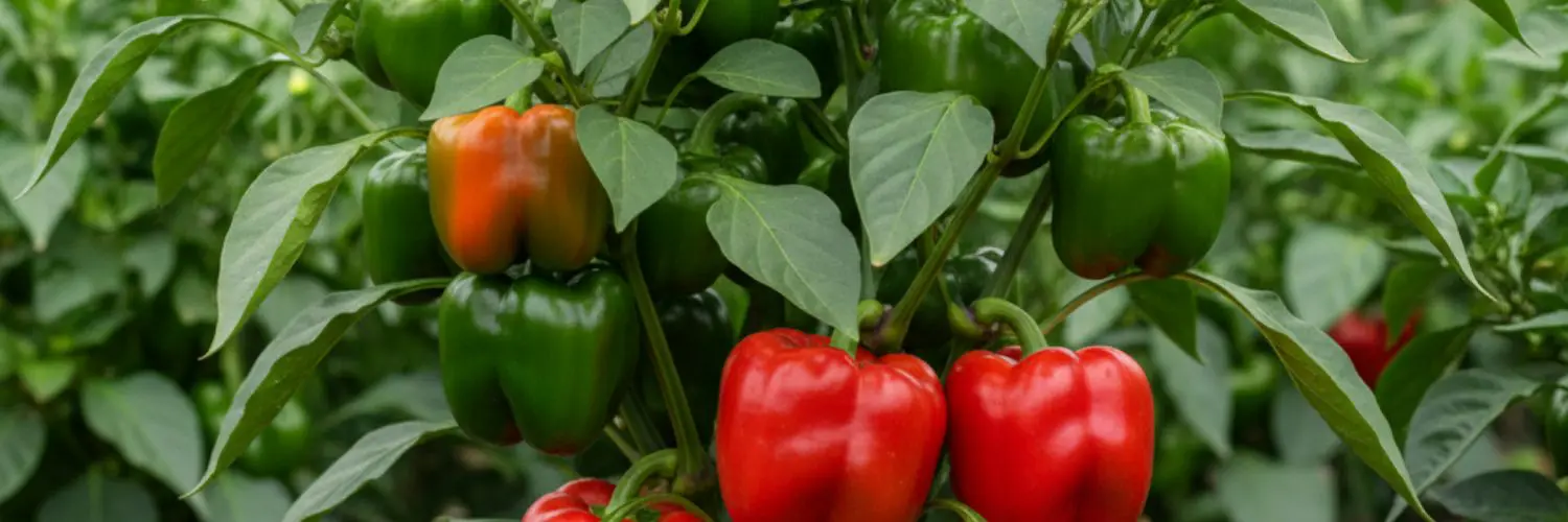 Pepper, Sweet: Costa Rican – Large, Deep Ruby Red, and Exceptionally Tasty Fruits