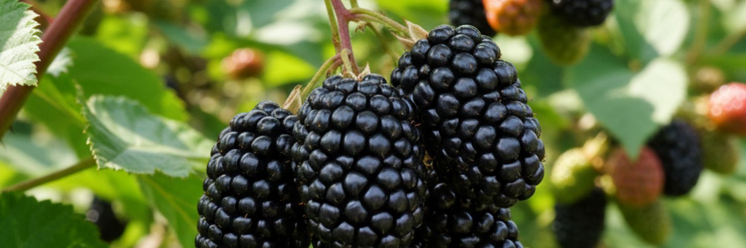 Blackberry: Midnight Jewel – Sweet, Thornless, and High-Yielding Berries for the Homestead