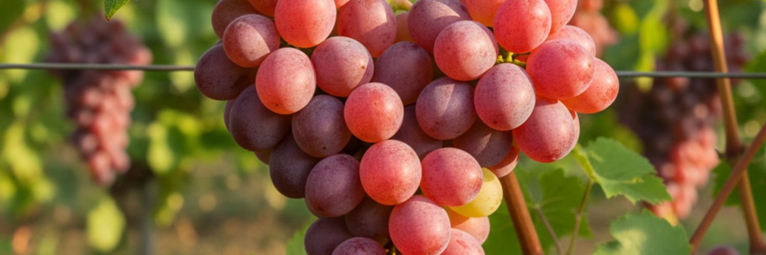 Grape: Suffolk Red – Sweet, Seedless, and Hardy Berries for the Homestead Garden